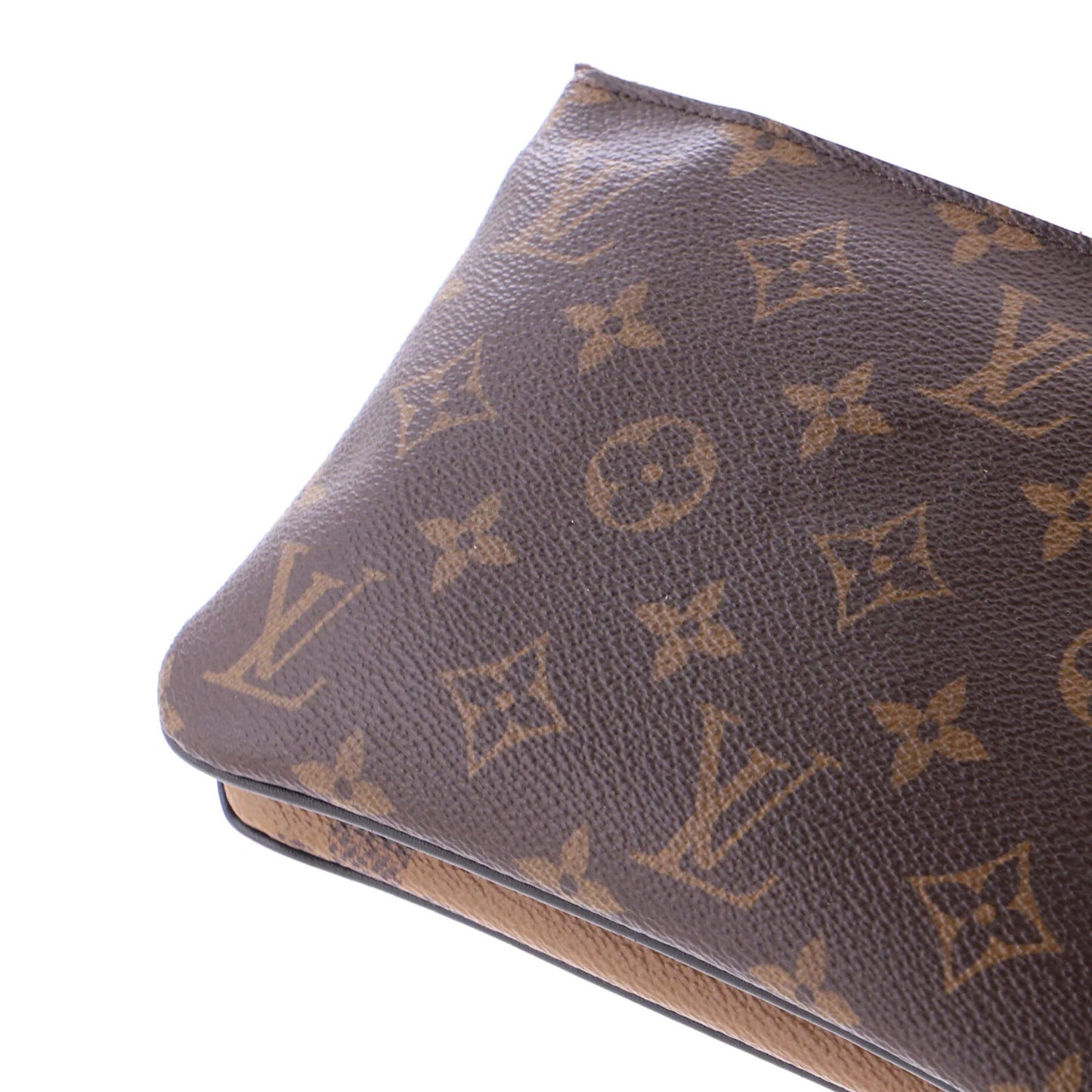 Louis Vuitton Double Zip Pochette Reverse Monogram Giant