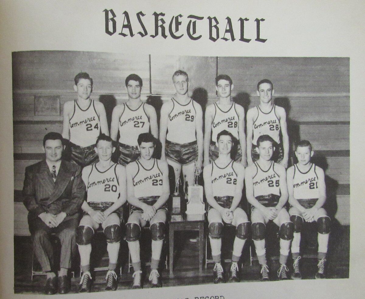 1947 Commerce High School Yearbook Mickey Mantle