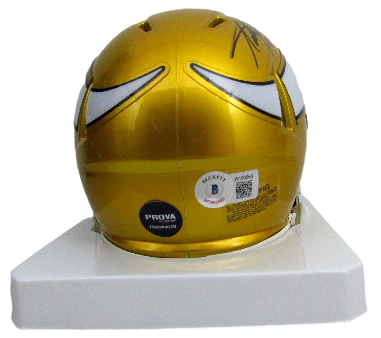 Adrian Peterson Autographed Mini Speed Flash