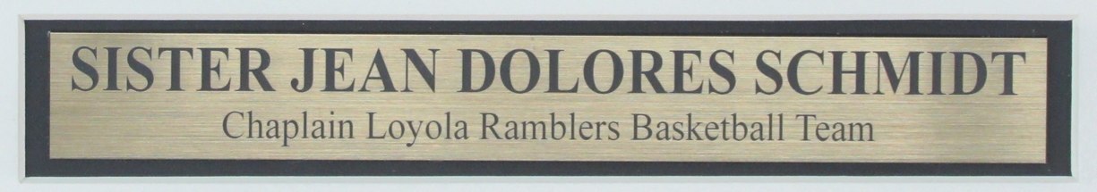 Sister Jean Autographed Loyola Ramblers