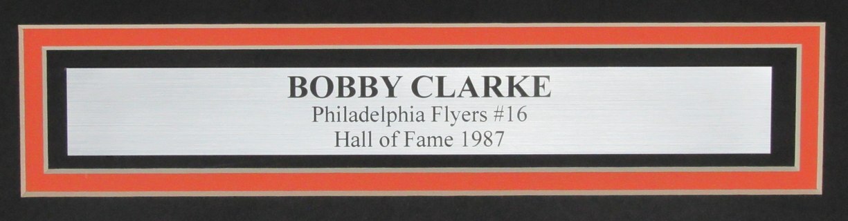 Bobby Clarke Hof Autographed 16X20 Photo