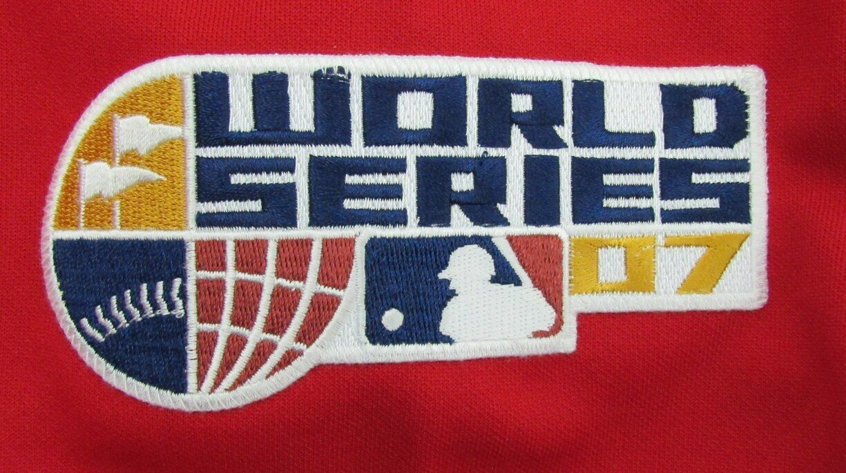 David Ortiz Hof Autographed Majestic Red 2007 Ws