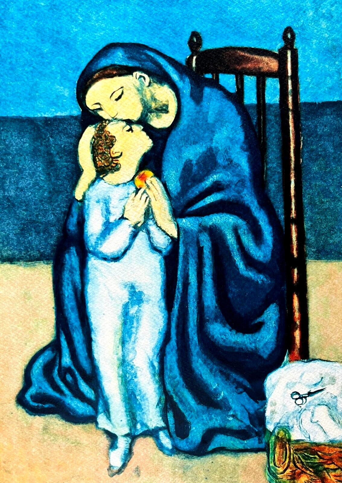 Pablo Picasso Lithograph Signed Coa