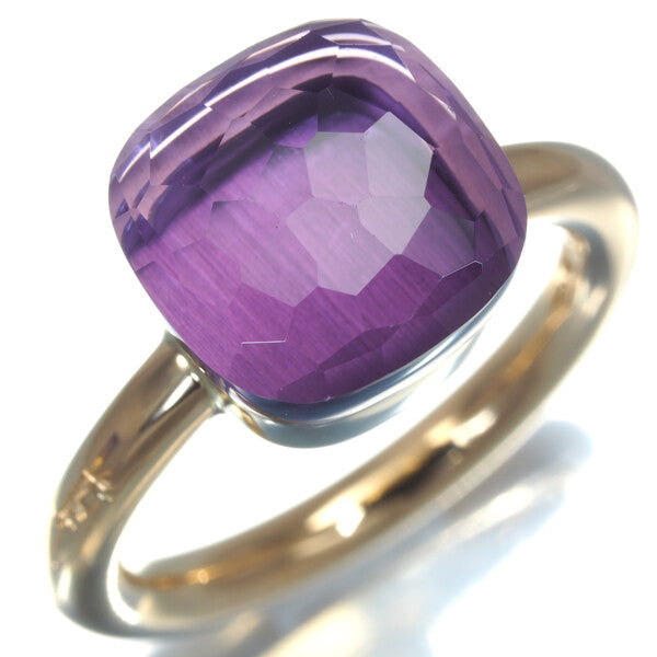 Pomellato Ring Nudo Amethyst Classic Eu49 18K 750