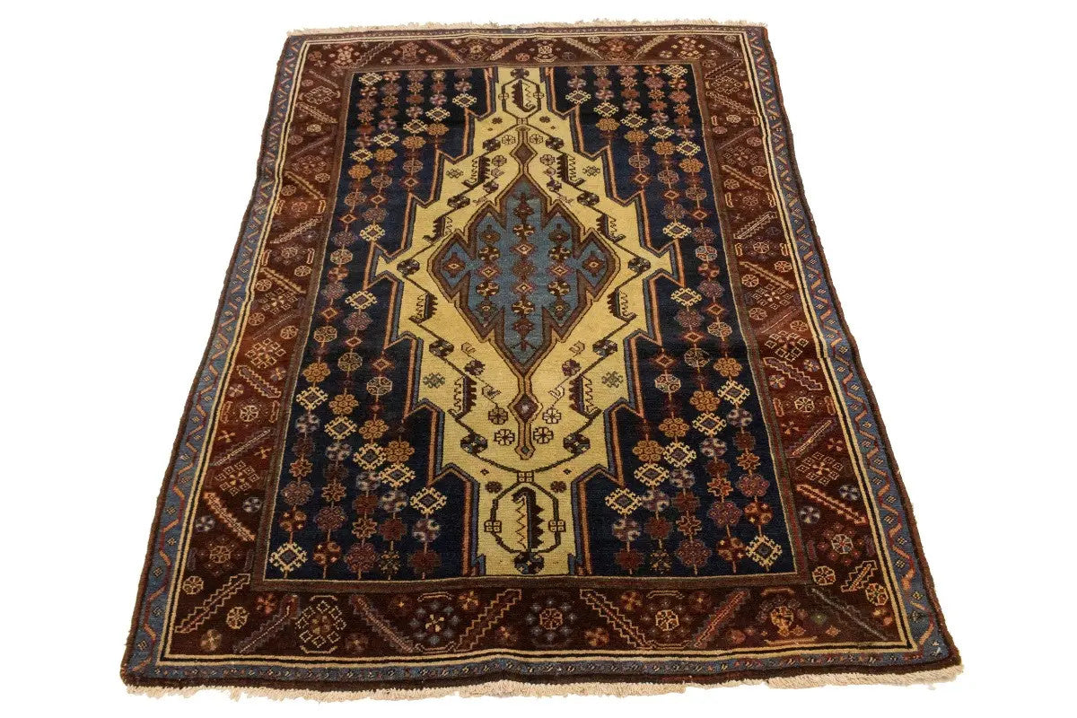 Antique Handmade Geometric Tribal Style Oriental