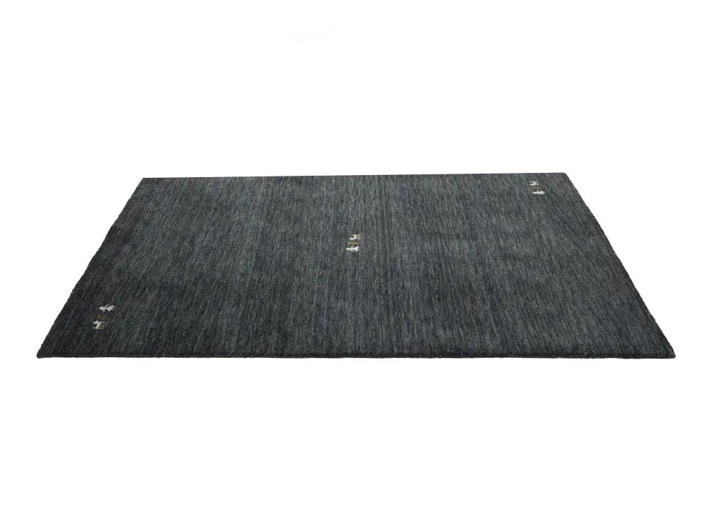 Modern Gabbeh Rug Tribal Pictorial Style Plush