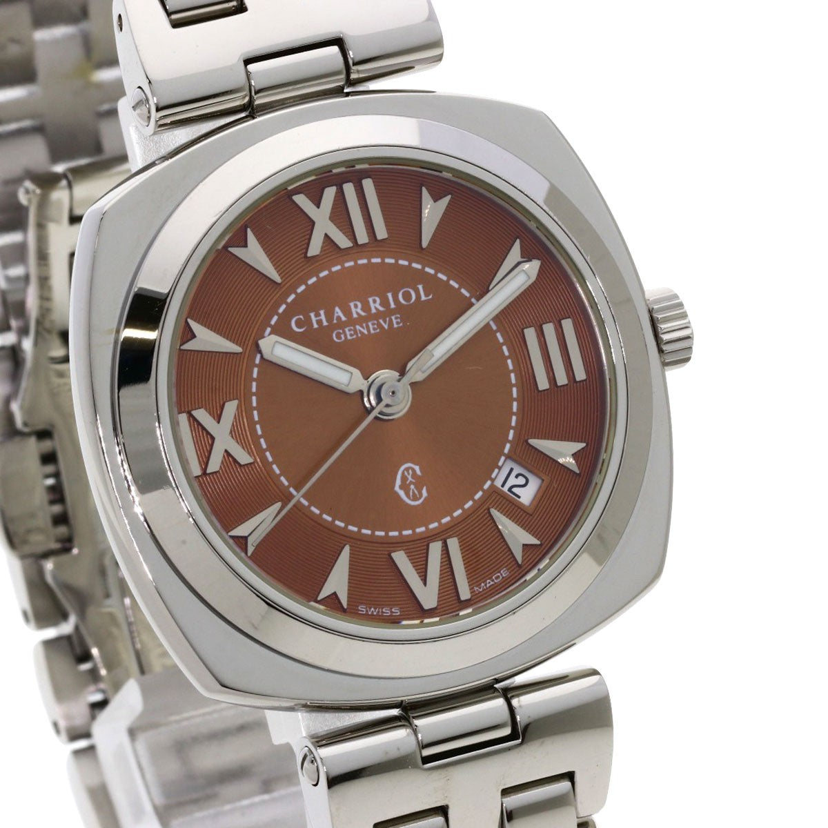 Philippe Charriol Alexander Watches Stainless Steel/Stainless Steel Mens