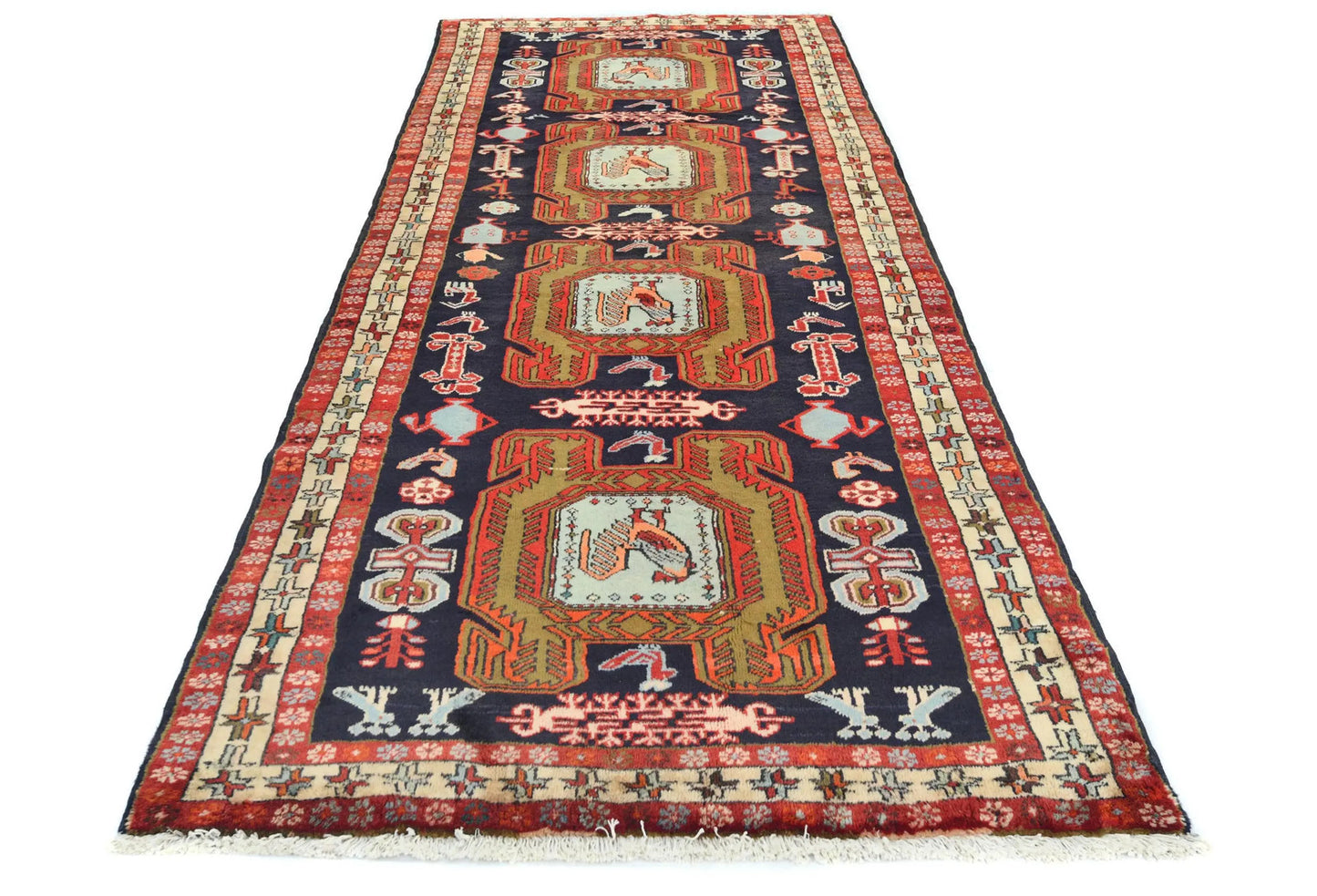 Handmade Tribal Style Wool Hallway Runner