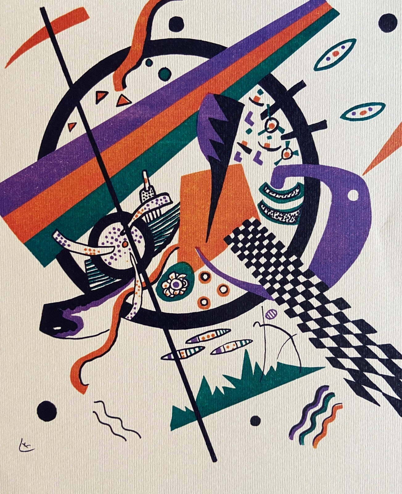 Wassily Kandinsky Lithograph 1926