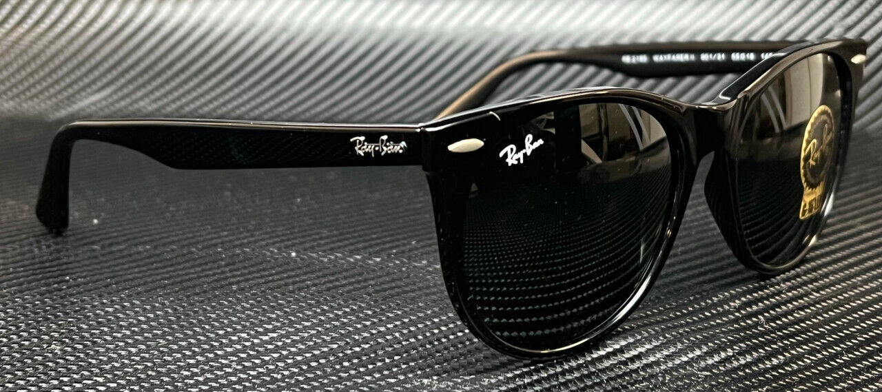 Ray Ban Rb2185 901 31 Black Green Men'S 55 Mm