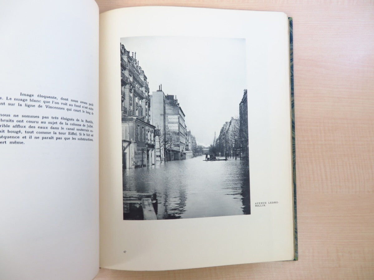 Paris Inonde La Crue De Janvier 1910 Photo Book 1St Edition 1910 Complete French