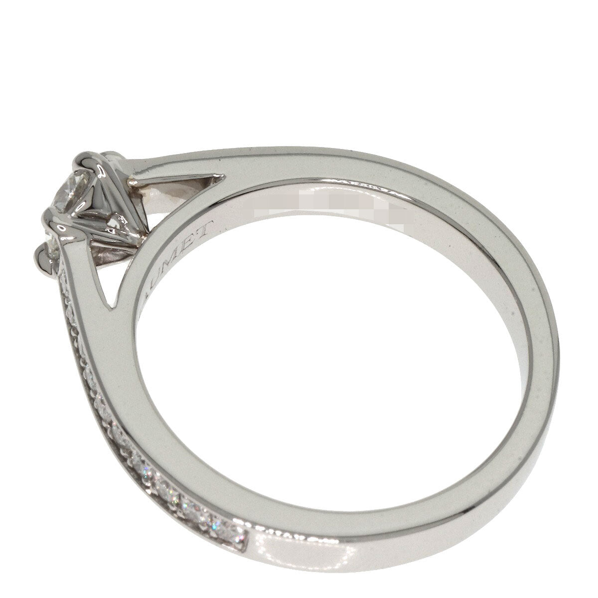 Chaumet Ring Frisson Solitaire Diamond Platinum