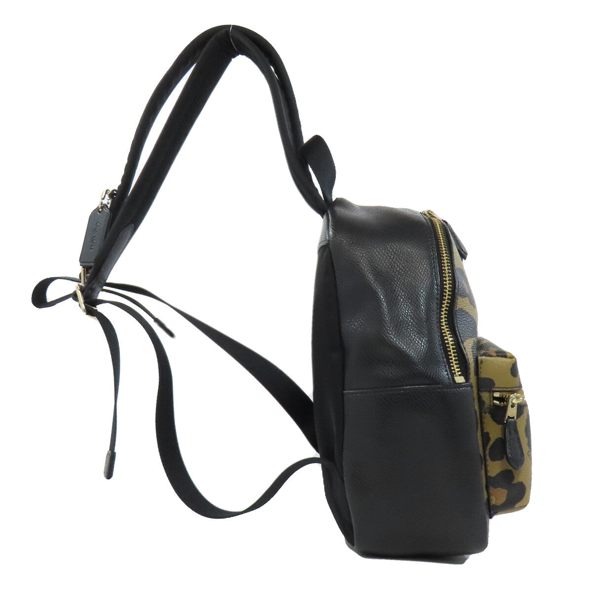 COACH F38395 Backpack Daypack Leopard pattern
