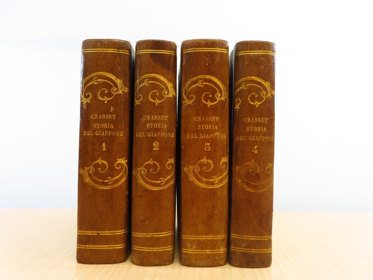 Rare Complete 4-Volume Set Of Jean Crasset'S