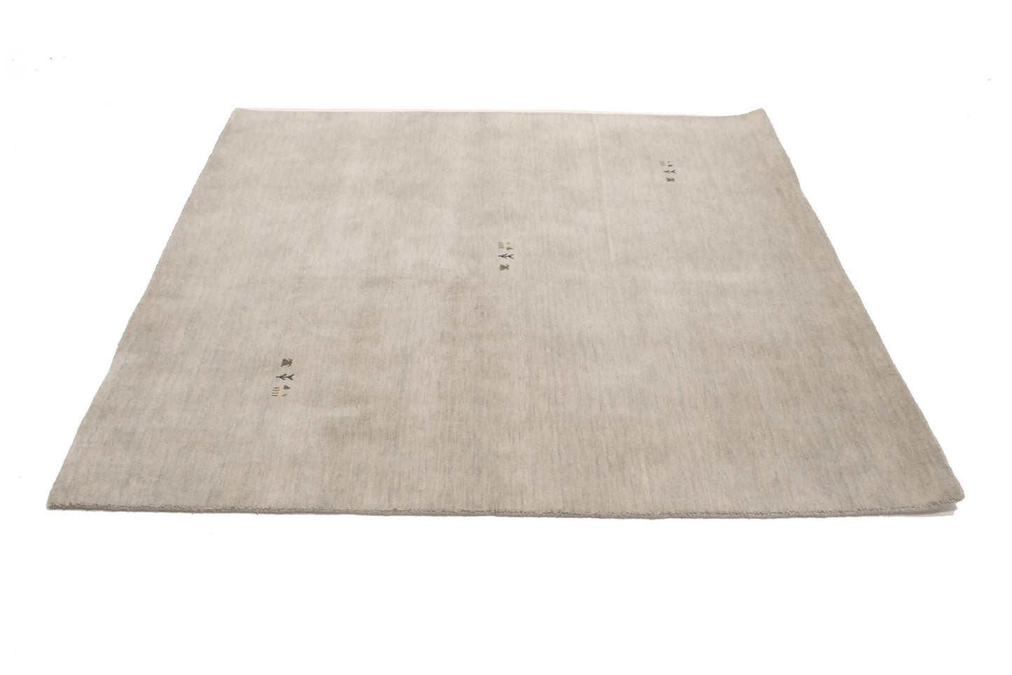 Handmade Pictorial Tribal Gabbeh Square Rug