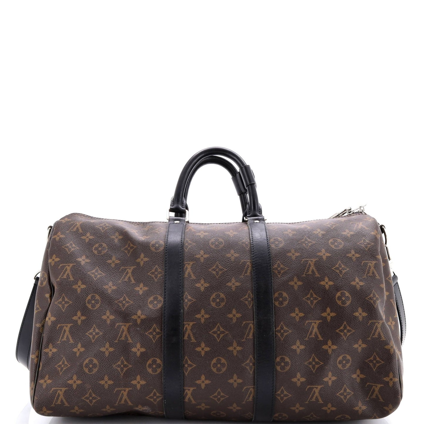 Louis Vuitton Keepall Bandouliere Bag Macassar Monogram Canvas 45