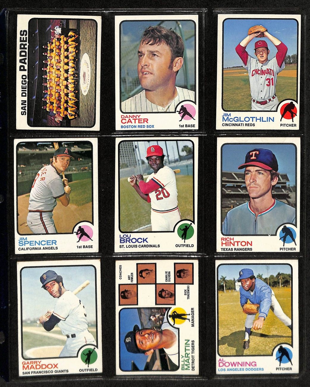 1973 Topps Baseball Cards Complete Set (660)