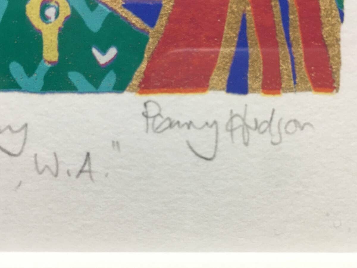Penny Hudson (Born 1951) Original Screenprint