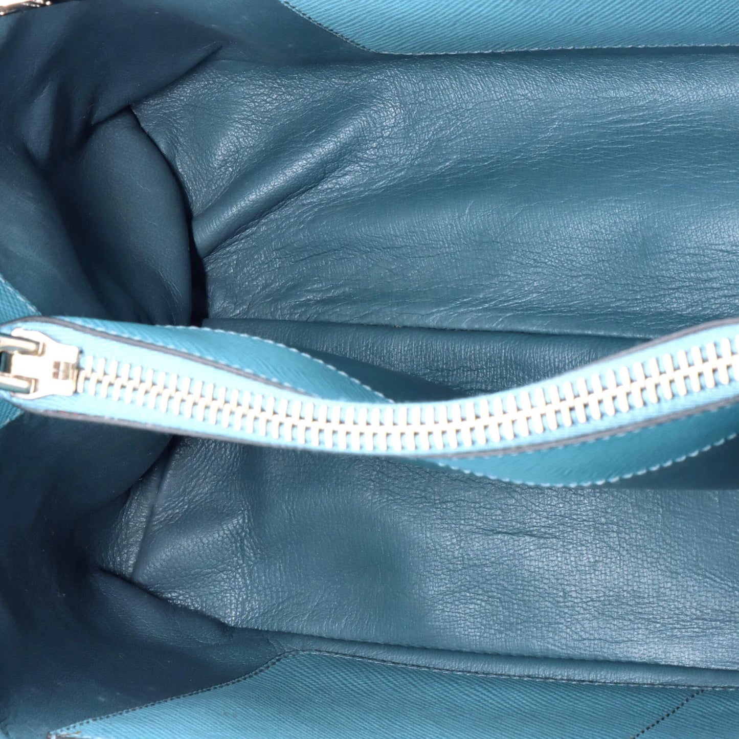 Prada Turnlock Cuir Twin Tote Saffiano Leather Small