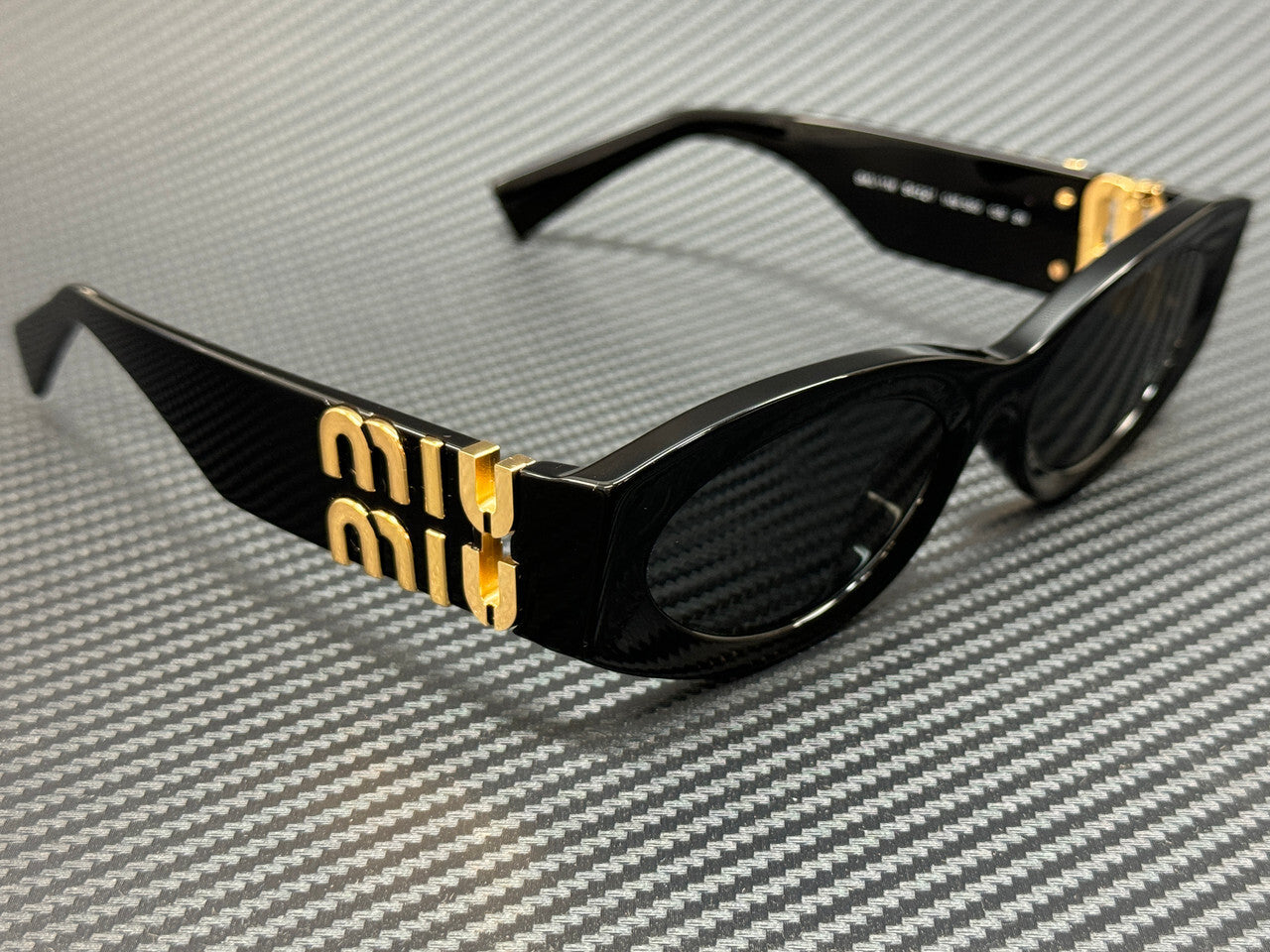 Miu Miu Mu 11Ws 1Ab5S0 Black Grey Women'S 54 Mm