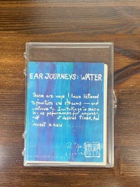 Philip Corner "Ear Journeys: Water" 1977