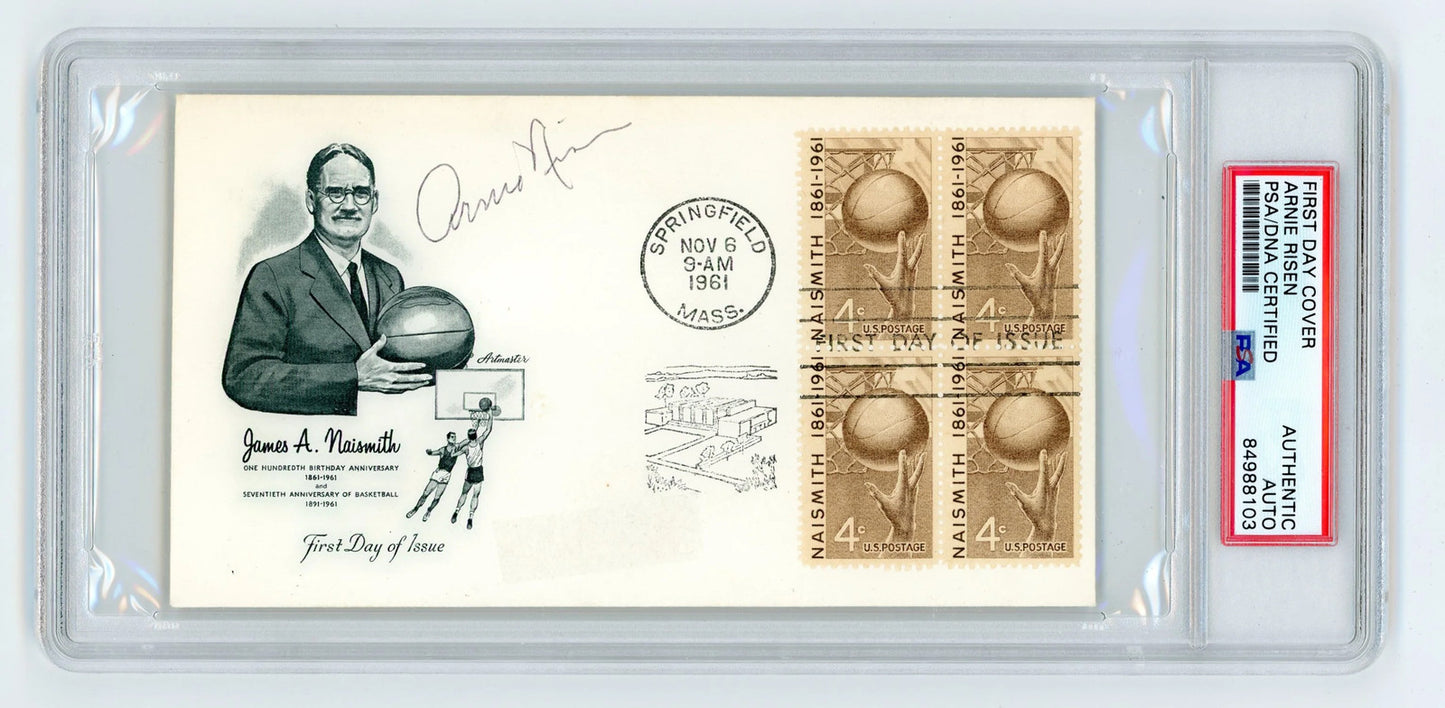 Arine Risen Autographed First Day Cover (Psa/Dna)