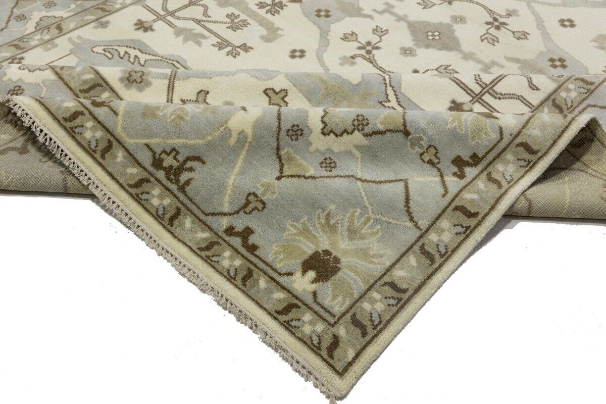 Handmade Wool Oushak Oriental Rug Extra Large
