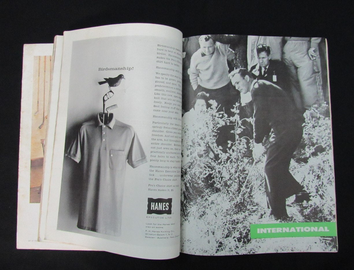Arnold Palmer/Gary Player Dual-Signed 1962 Golf