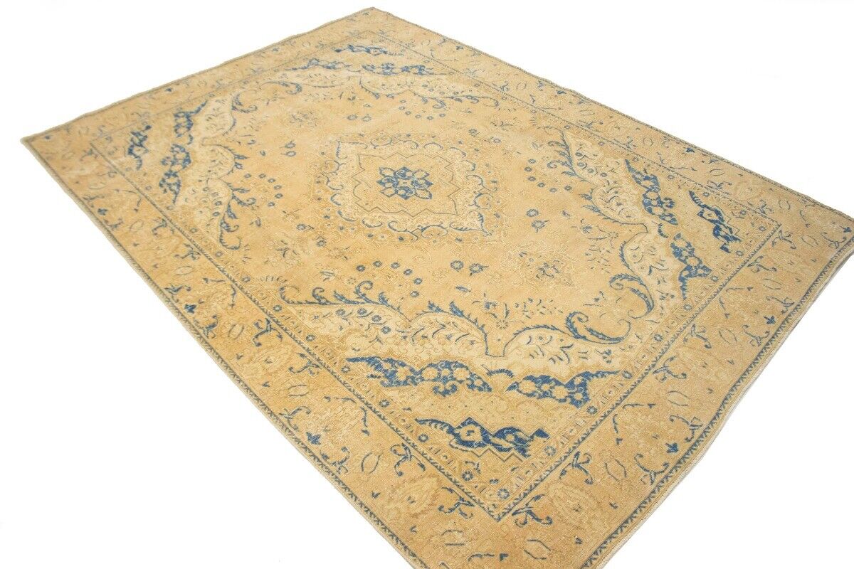 Antique Distressed Oriental Rug 9X12 Ft