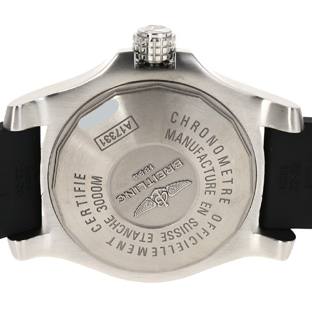 Breitling Avenger 2 Seawolf A17331 Black Men'S Used Watch #51126
