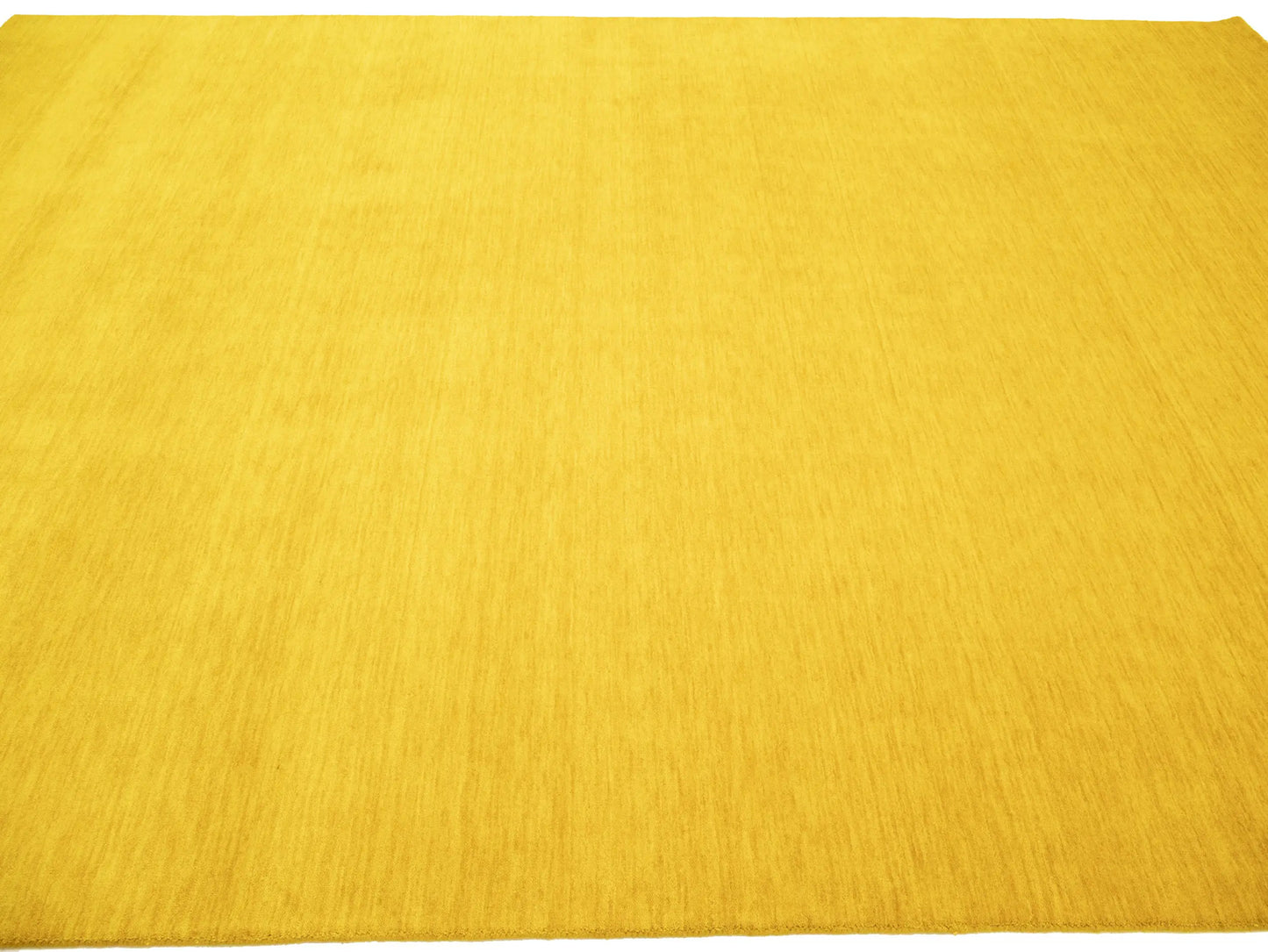 Solid Design Hand-Loomed 9X12 Gabbeh Wool Rug