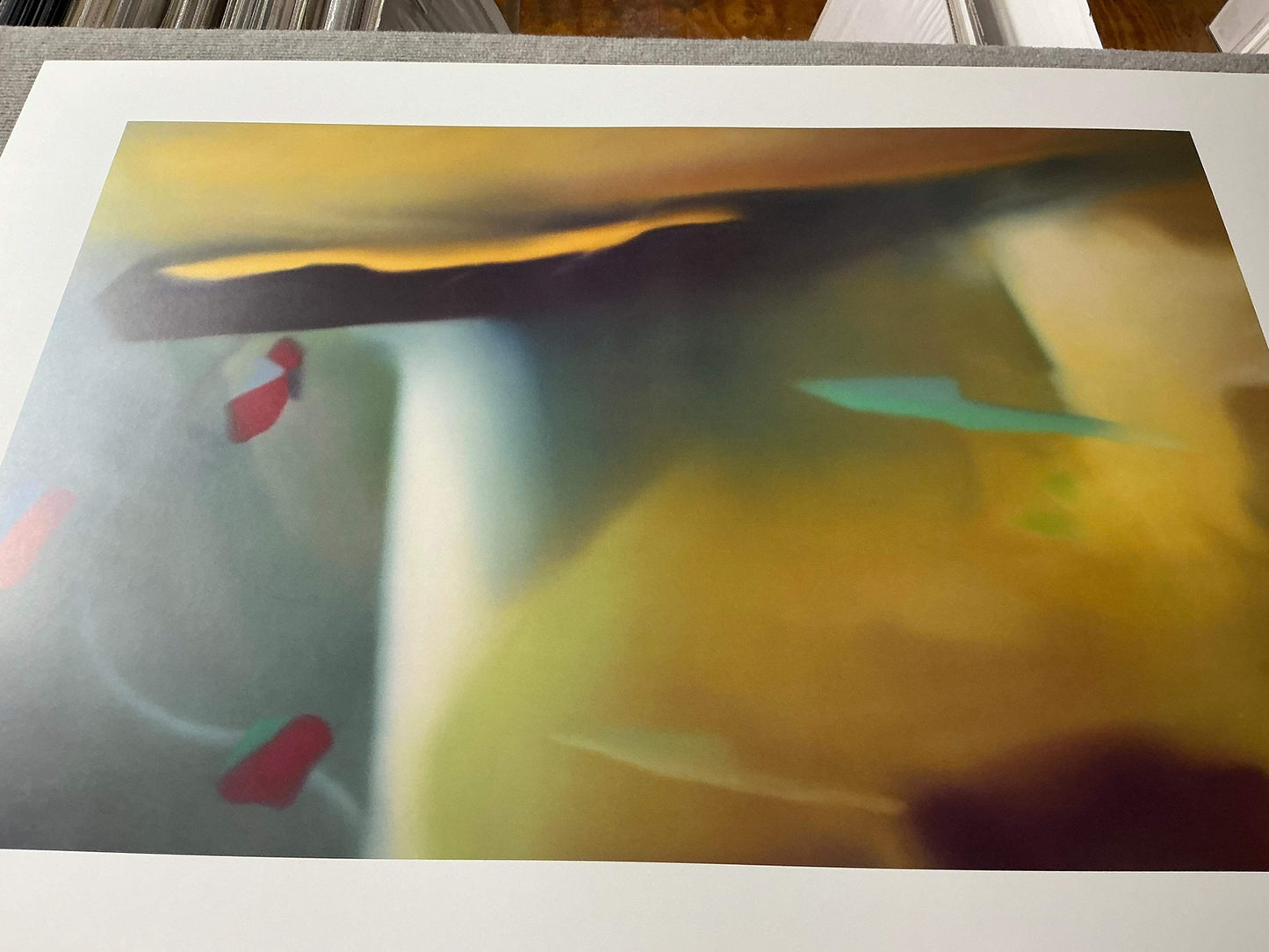 Gerhard Richter Abstrakte Bilder (No Text) " Poster Contempora