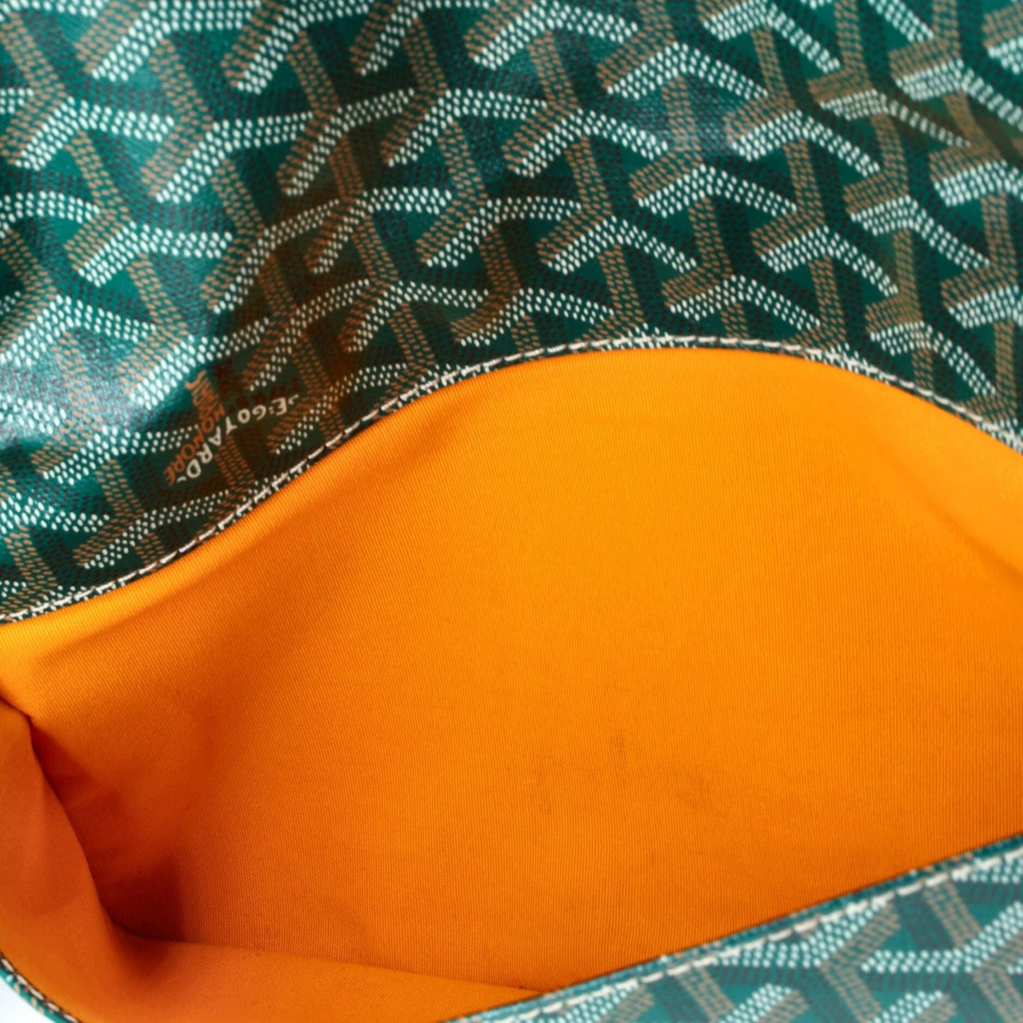 Goyard Saint Marie Clutch Coated Canvas