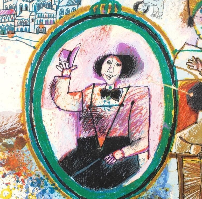 Theo Tobiasse - 'People Of Venice' Limited