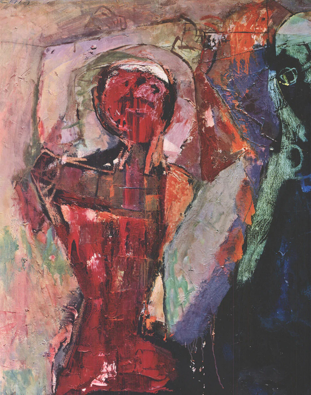 Marino Marini Horse With Jugglers " Poster
