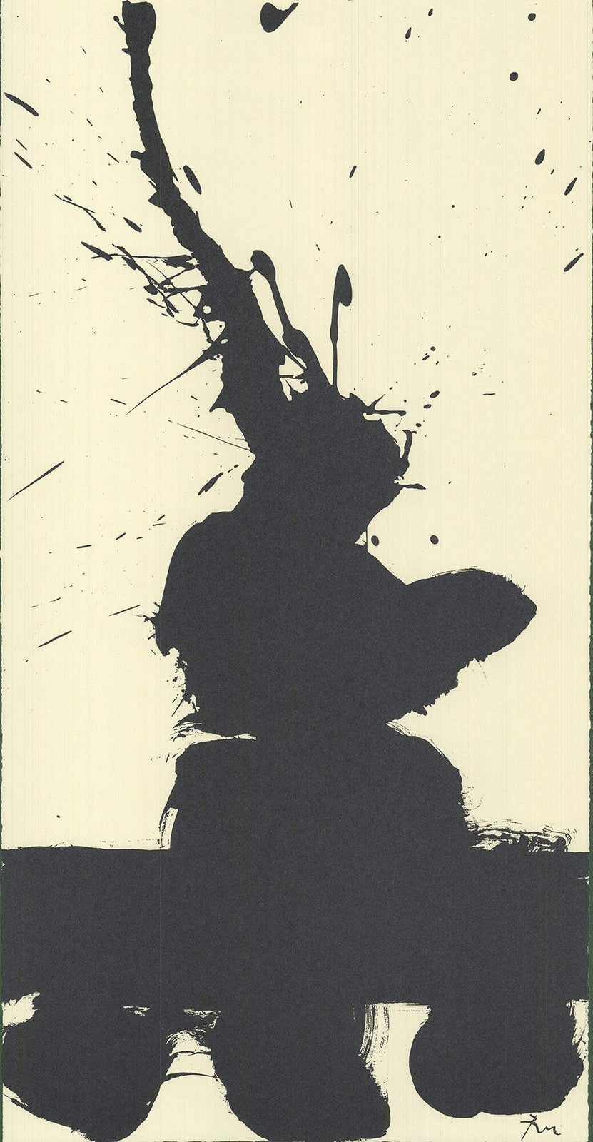 Robert Motherwell Sculpture '76 " Lithograph