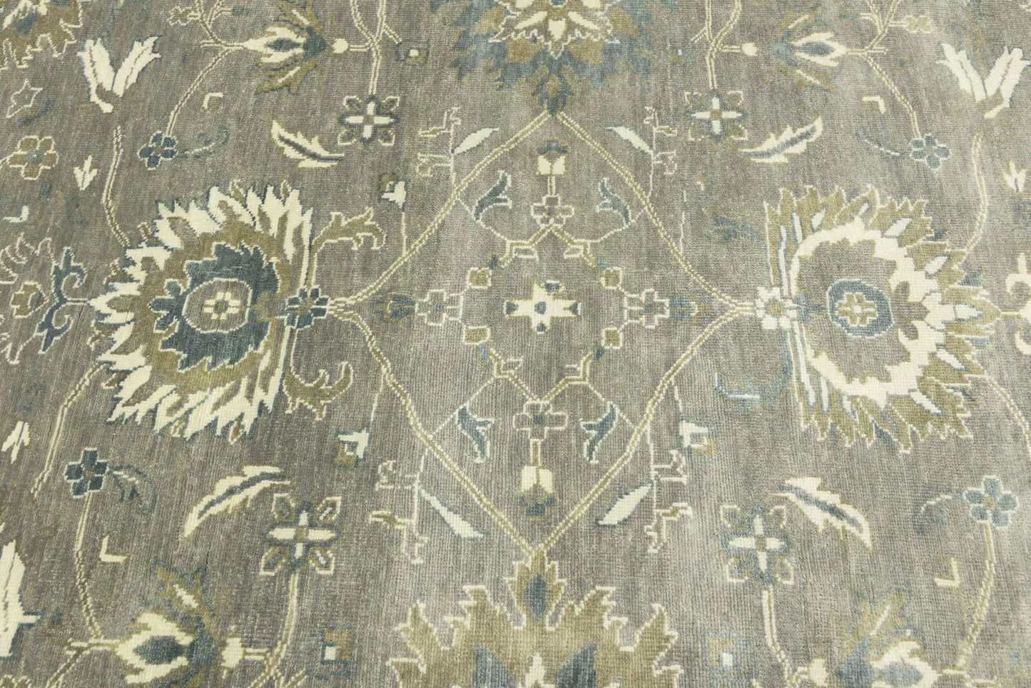 Oriental Peshawar Osh Chobi Large Square Rug