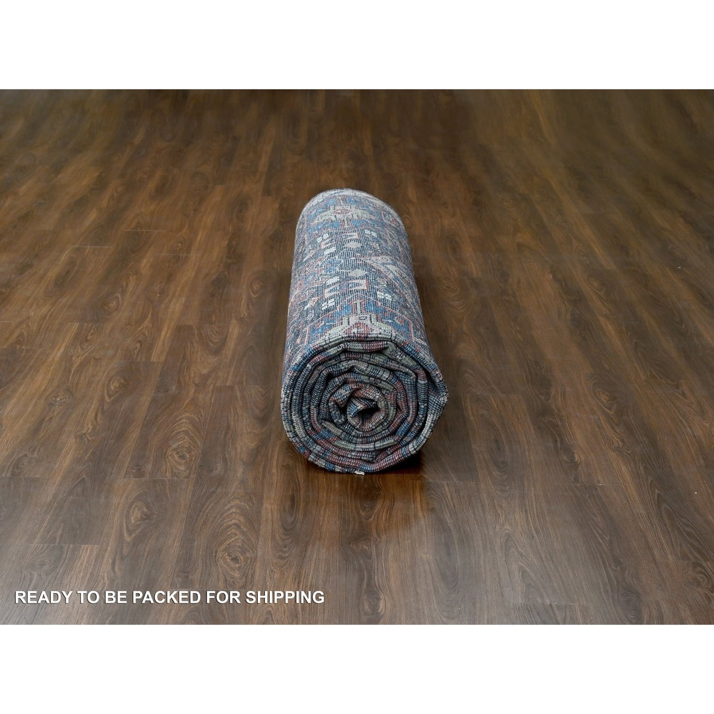 12'X18' Black Supple Organic Wool Hand Knotted Oversize Oriental Rug