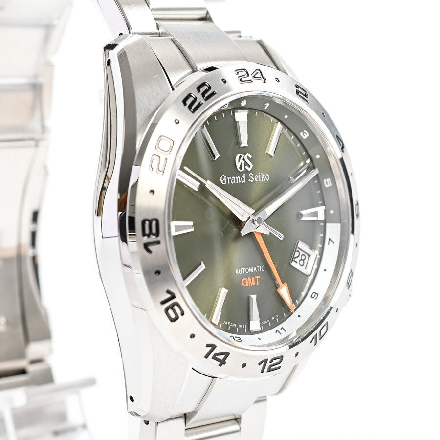 Grand Seiko Sports Collection Gmt Sbgm247 Green Men'S Used Watch #7107