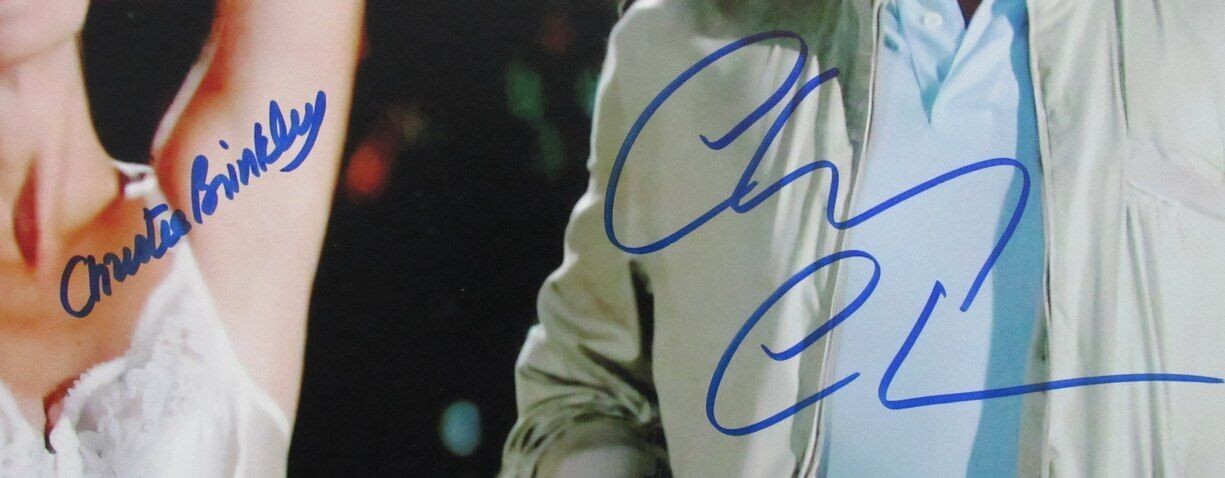 Chevy Chase/Christie Brinkley Autographed 11X14