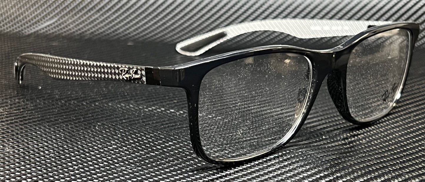 Ray Ban Rx8903 5681 Black Square 55 Mm Men'S