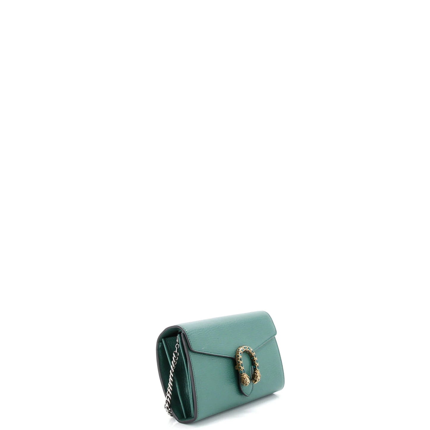 Gucci Dionysus Chain Wallet Leather With Embellished Detail Small