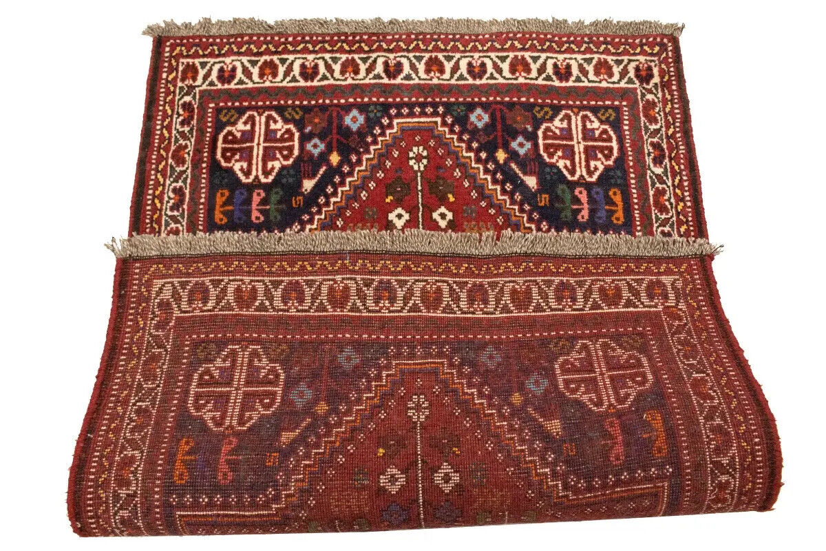 Handmade Tribal Oriental Rug Geometric Wool