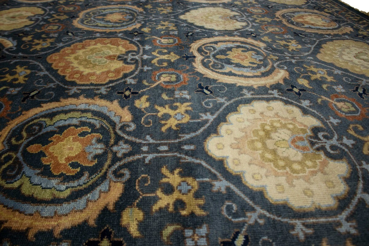Handmade Osh Chobi Peshawar Oriental Rug Floral
