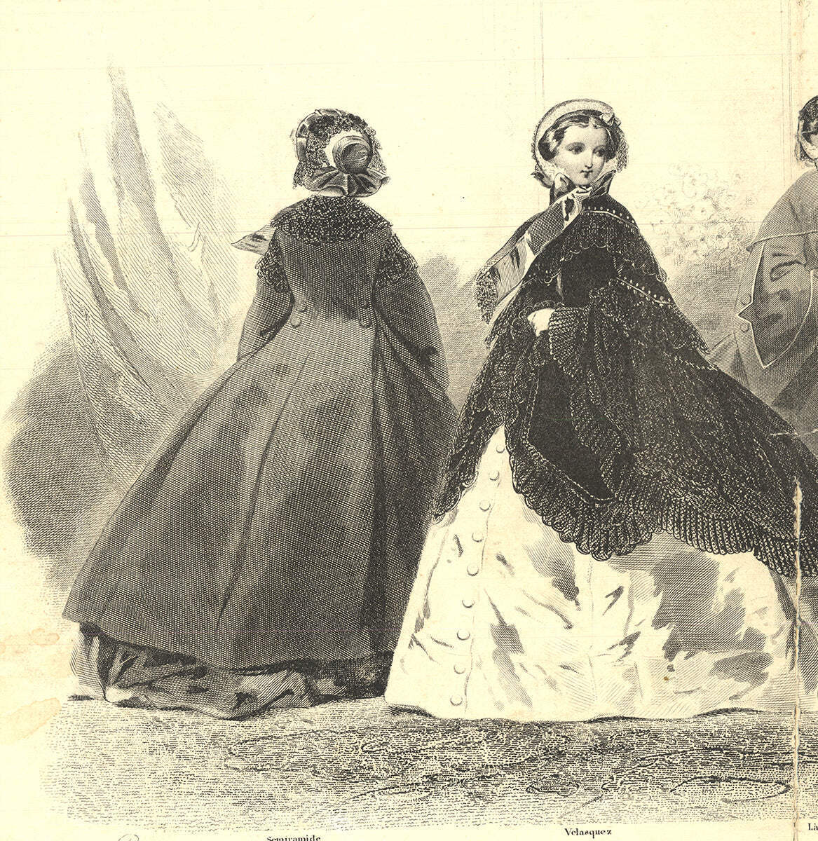 Laure Noel Journal Des Demoiselles Xi " Lithograph 1860 Renaissance