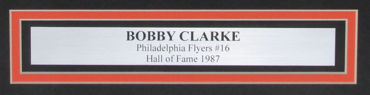 Bobby Clarke Hof Autographed 16X20 Photo