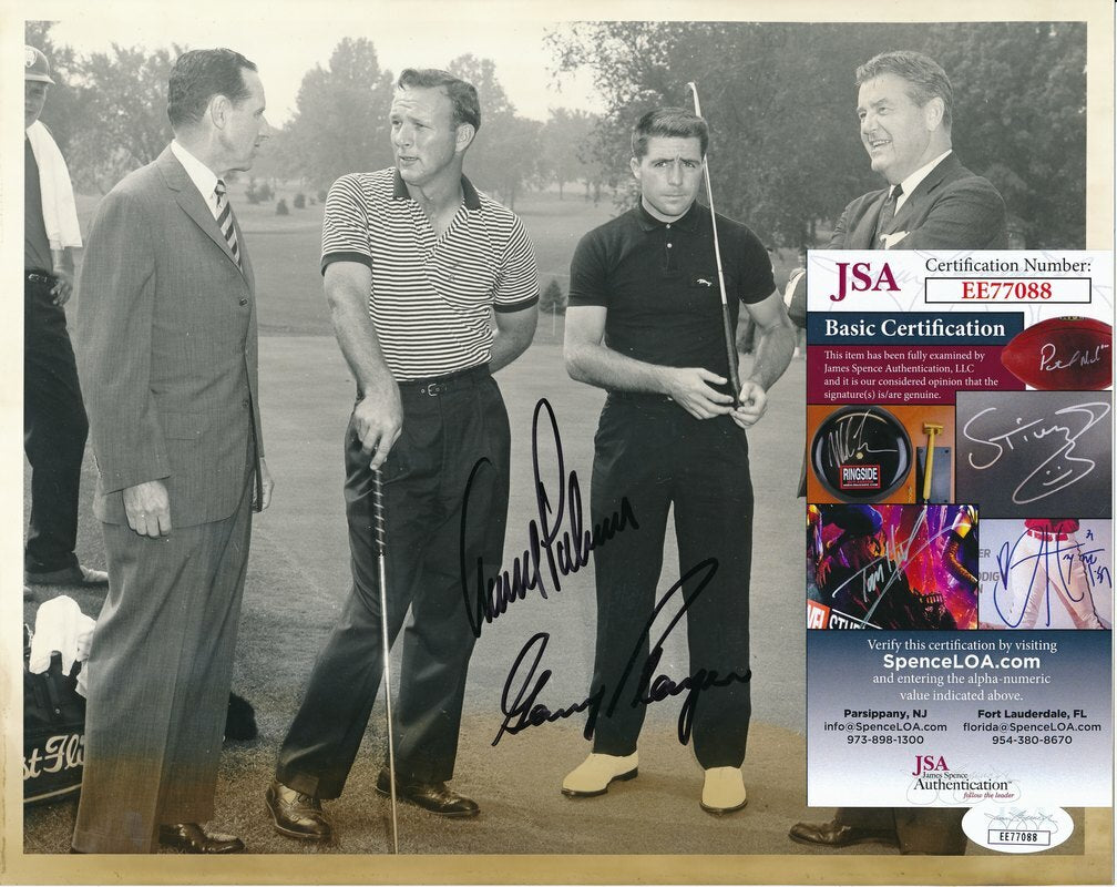 Palmer/Firestone/Player/Trainer Multi-Signed 8X10