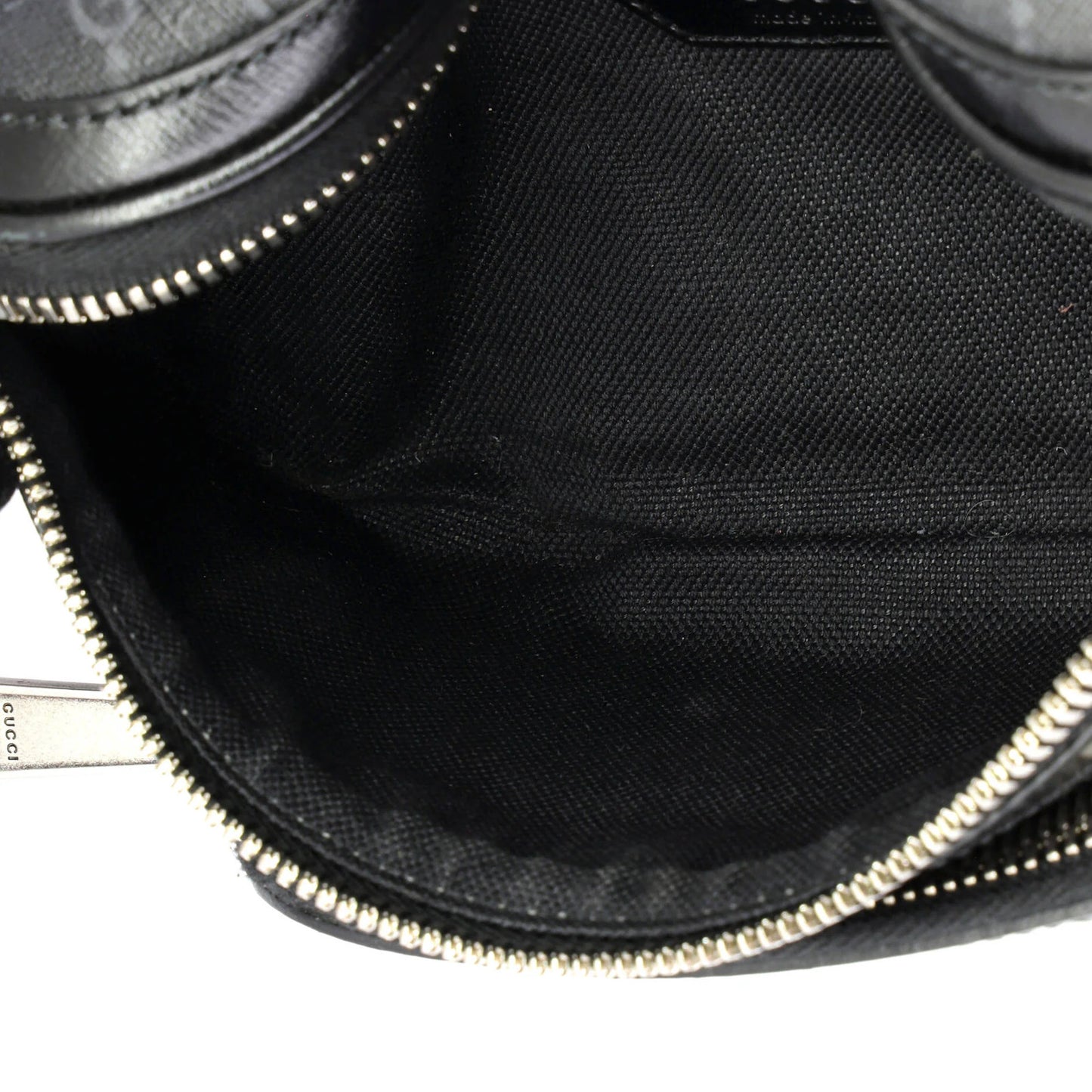 Gucci Interlocking G Patch Belt Bag Gg Coated Canvas