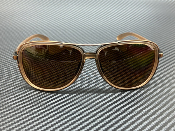 OAKLEY OO4129 23 Matte Sepia Prizm Bronze Polarized Women's 58 mm Sunglasses