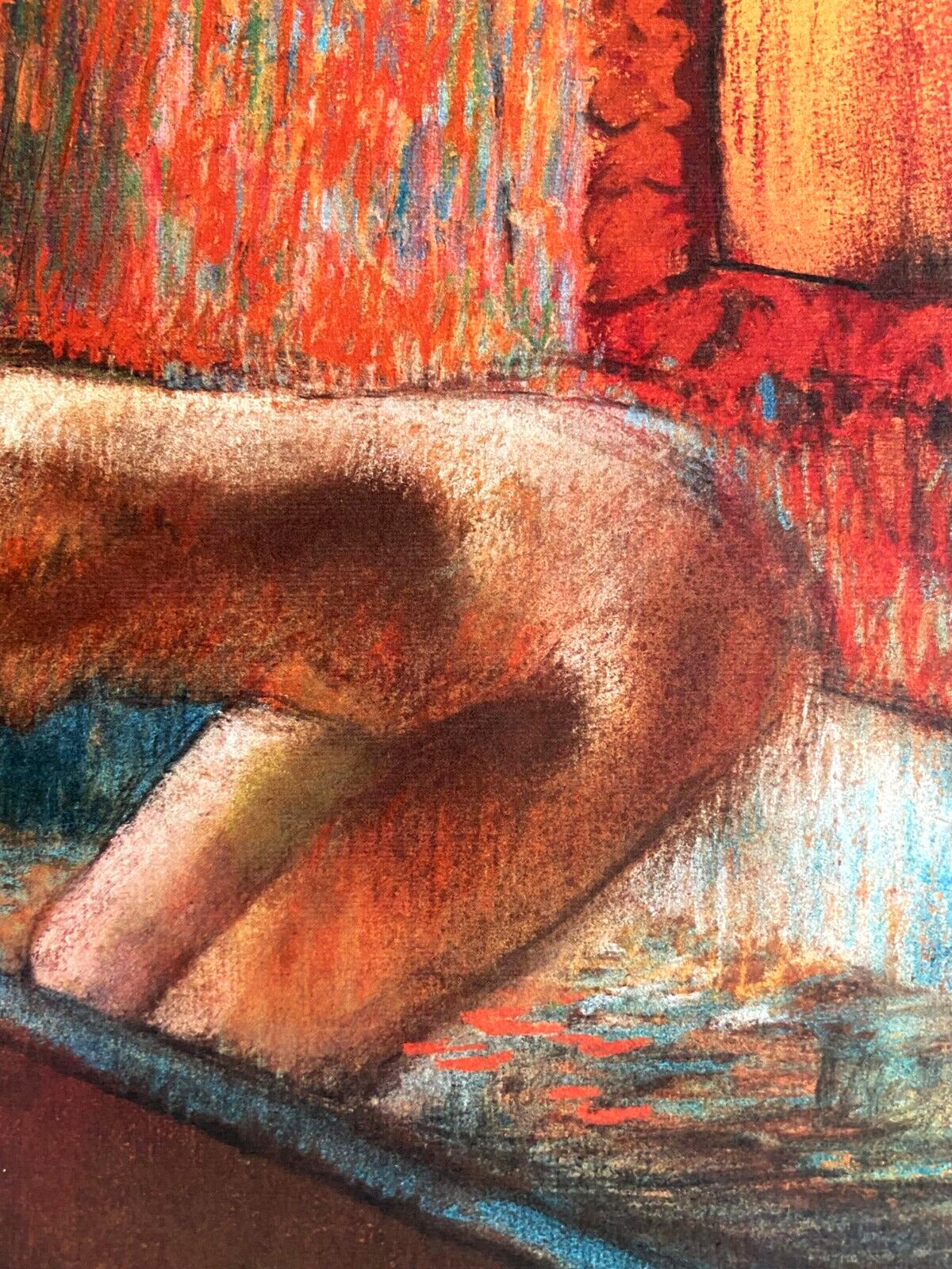 Edgar Degas Lithograph Mourlot Coa 1943 Signed